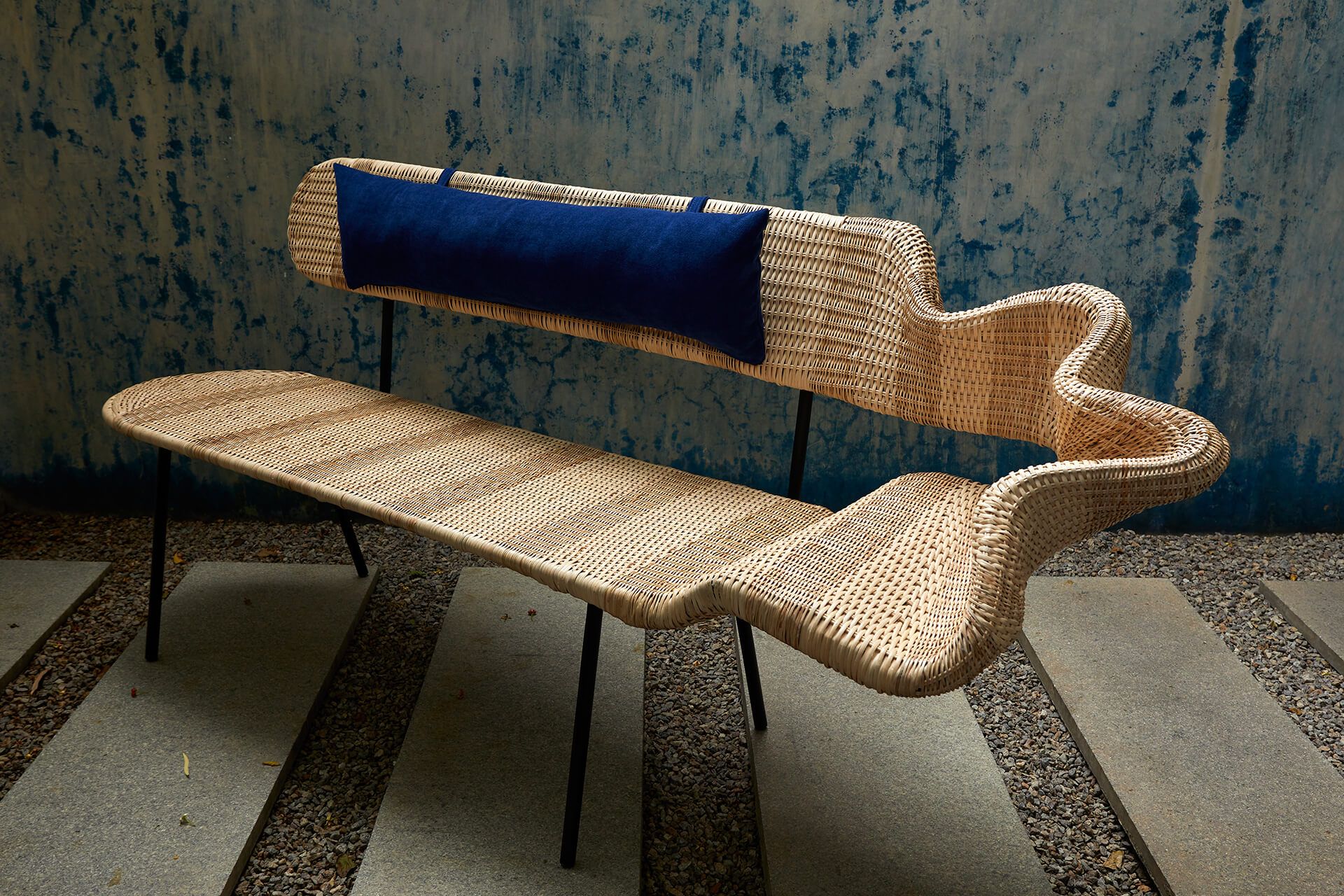 Sustainable Parametric design bench, Modern-product design